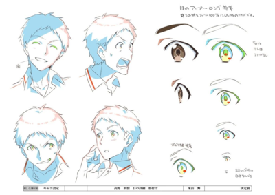 動(dòng)漫新手必收藏！超適合臨摹的動(dòng)畫角色設(shè)定稿，速來圍觀