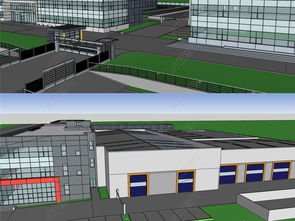 工廠設(shè)計改造全套資源 SU模型、CAD圖紙與效果圖解析與下載指南